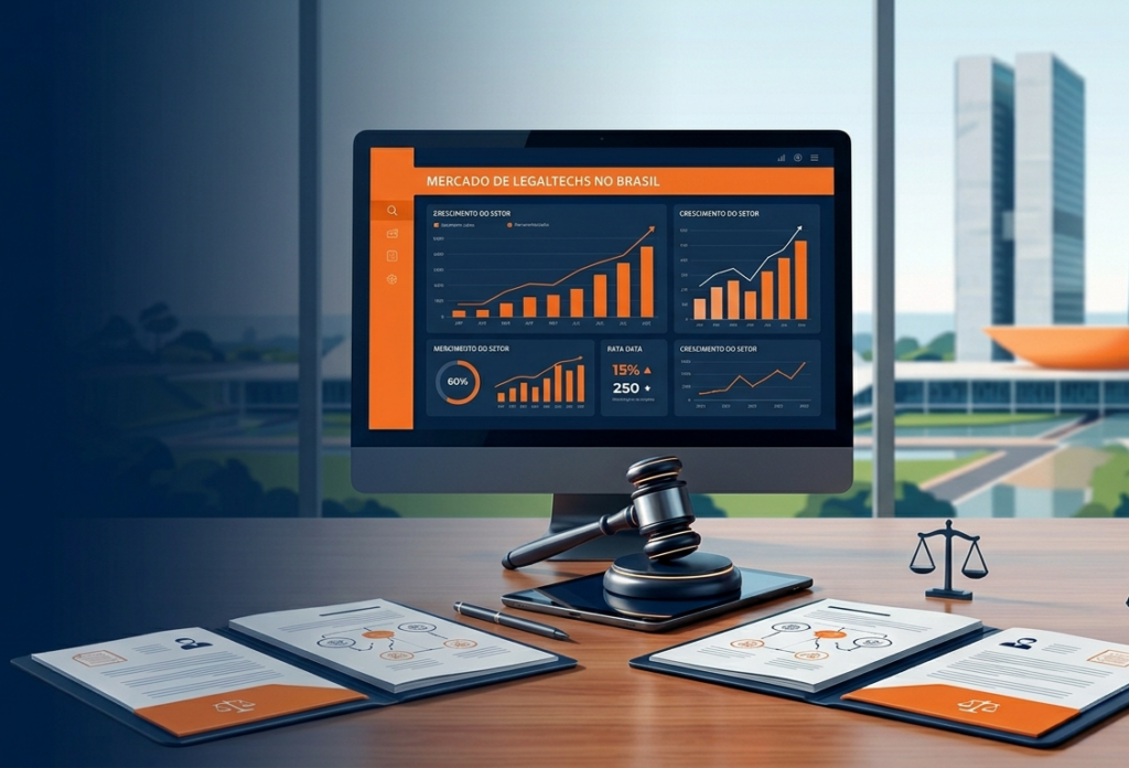 Mercado de legaltechs no Brasil em 2026